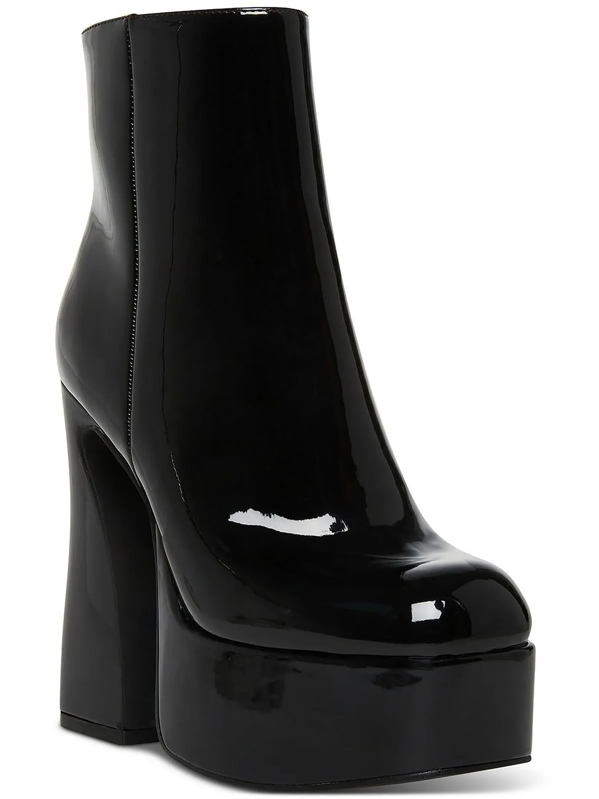 Bottes plates en cuir verni pour femmes Kourtt - Mi-mollet - Chaussures Ecco