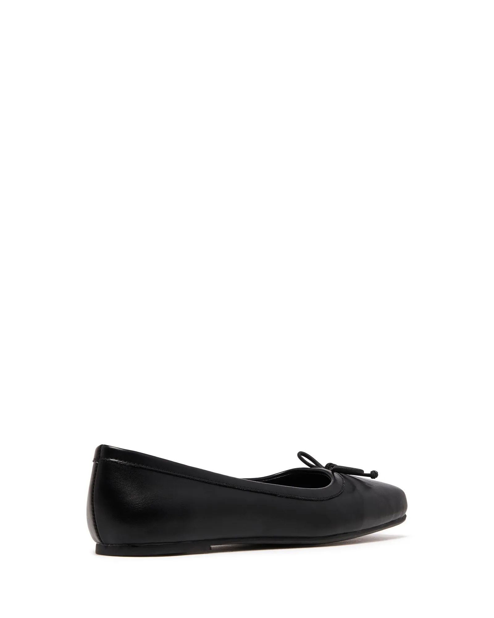 Ballerine Laine Noir Lisse