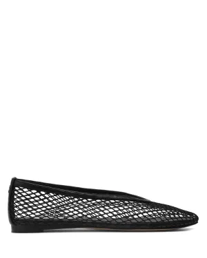 Lane Black Fishnet