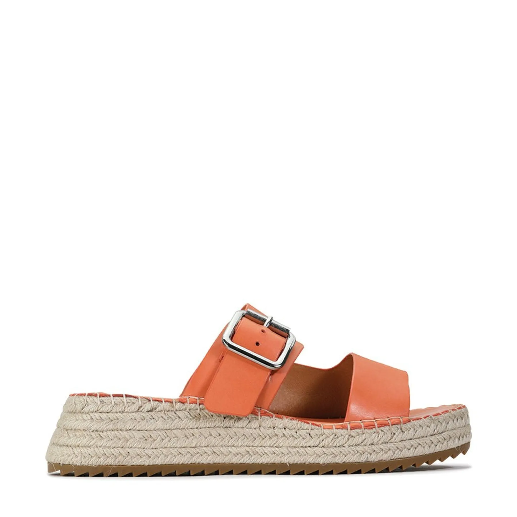 LAROSSA ESPADRILLE À LANIÈRES EN CUIR