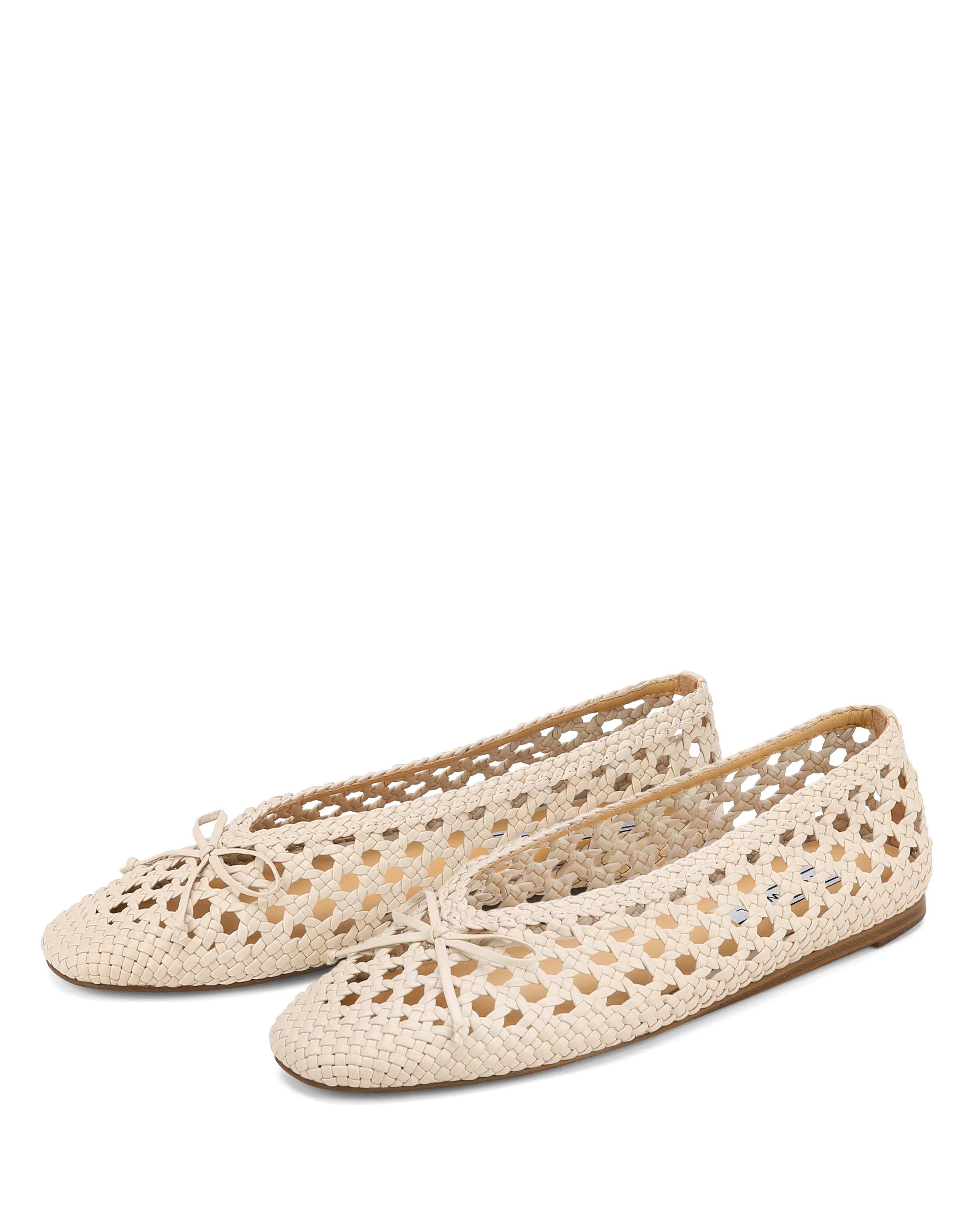 Leni Weave Cuir Beige