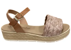 Sandales espadrilles confortables pour femmes Lola Canales Lorrie, chaussures Lola Canales