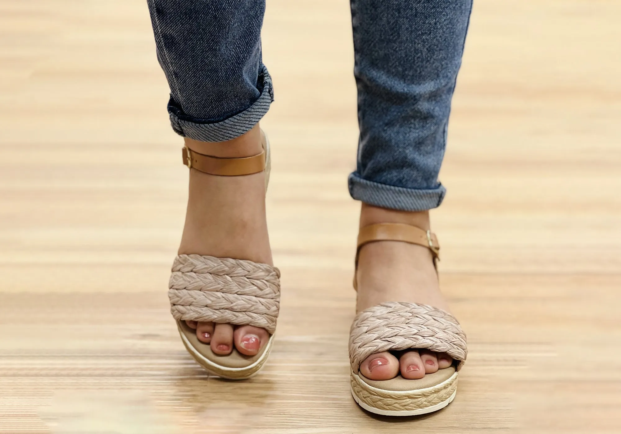 Sandales espadrilles confortables pour femmes Lola Canales Lorrie, chaussures Lola Canales