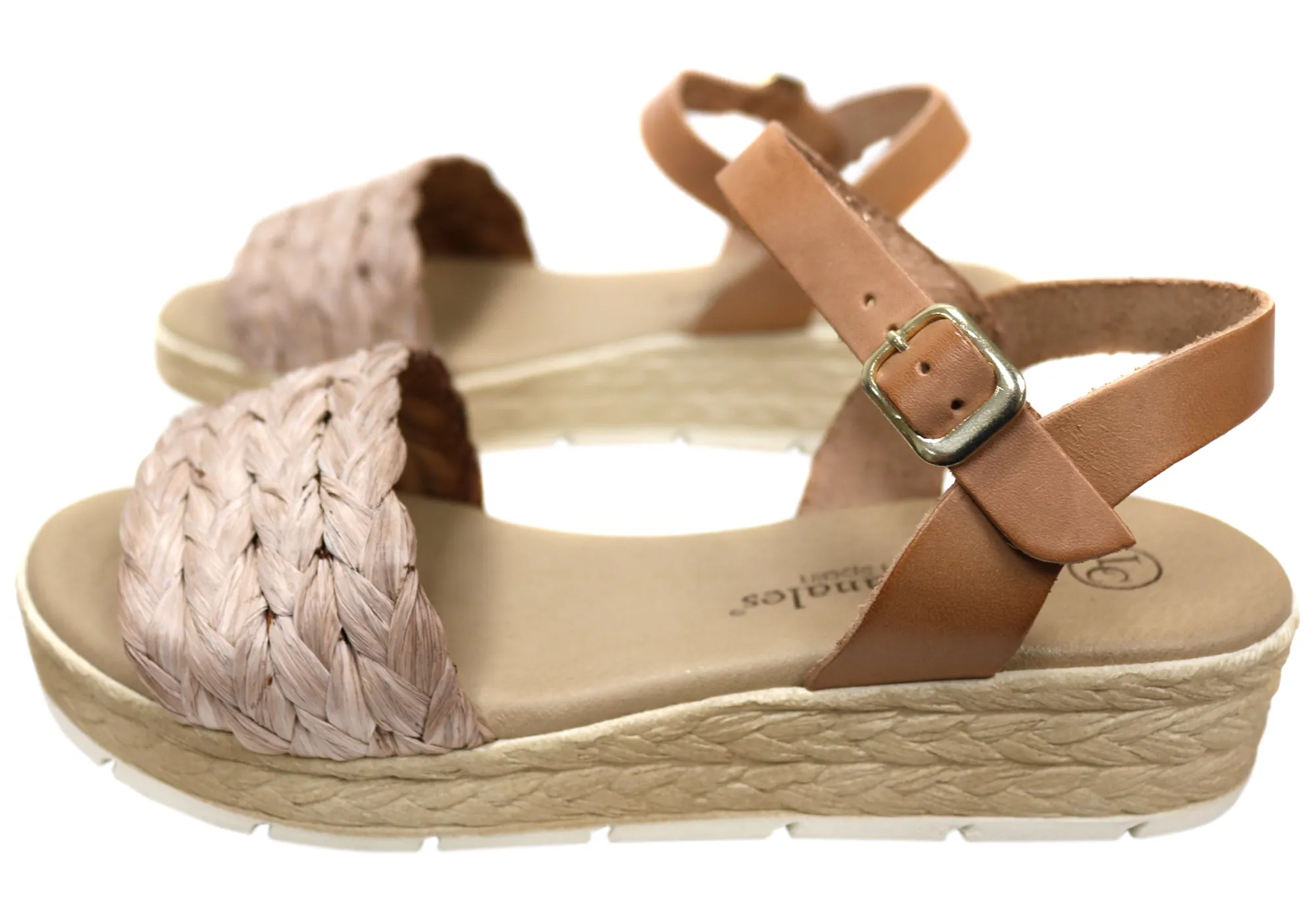 Sandales espadrilles confortables pour femmes Lola Canales Lorrie, chaussures Lola Canales