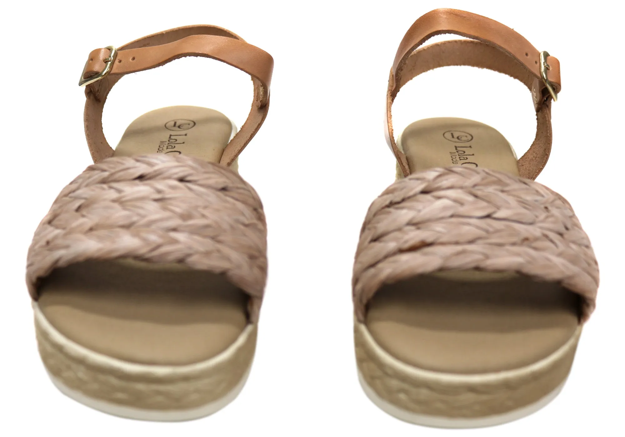 Sandales espadrilles confortables pour femmes Lola Canales Lorrie, chaussures Lola Canales