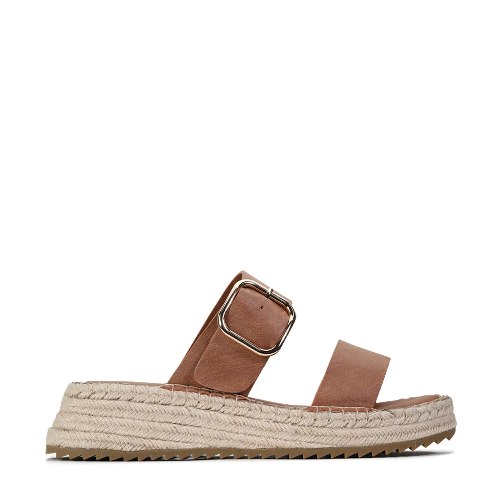 LUPA ESPADRILLE SANDALE À LANIÈRES