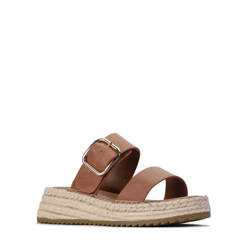 LUPA ESPADRILLE SANDALE À LANIÈRES