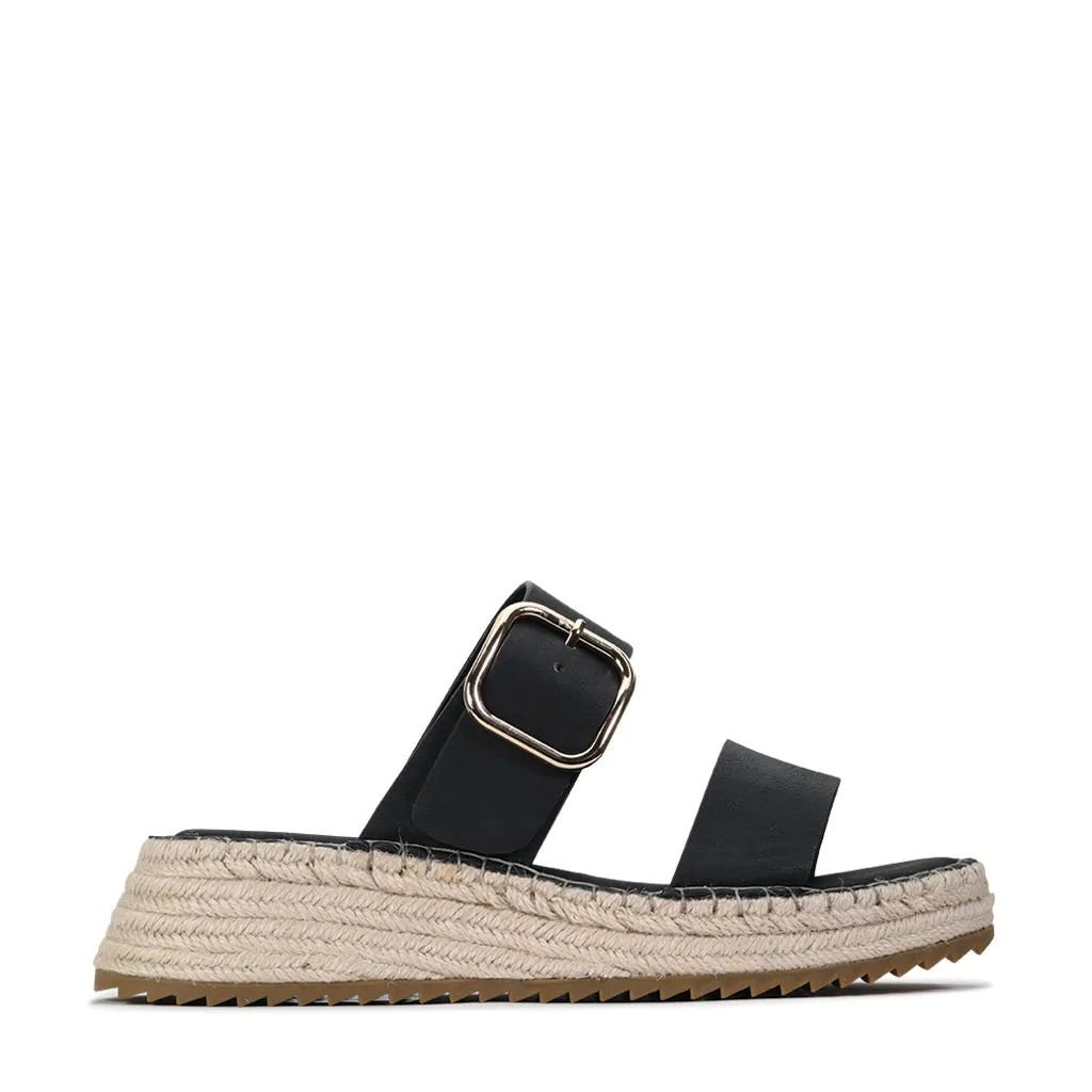 LUPA ESPADRILLE SANDALE À LANIÈRES