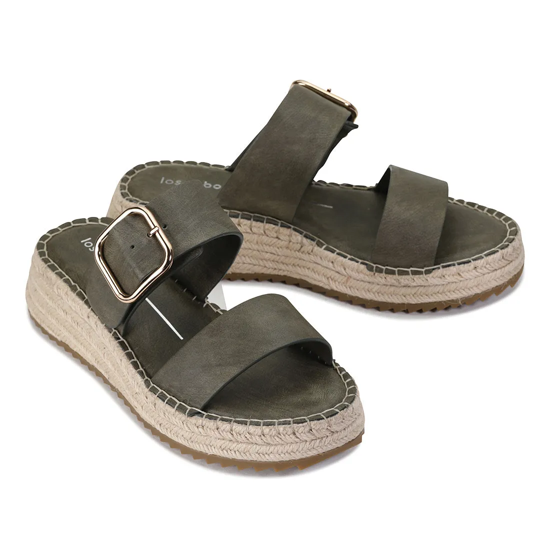 LUPA ESPADRILLE SANDALE À LANIÈRES