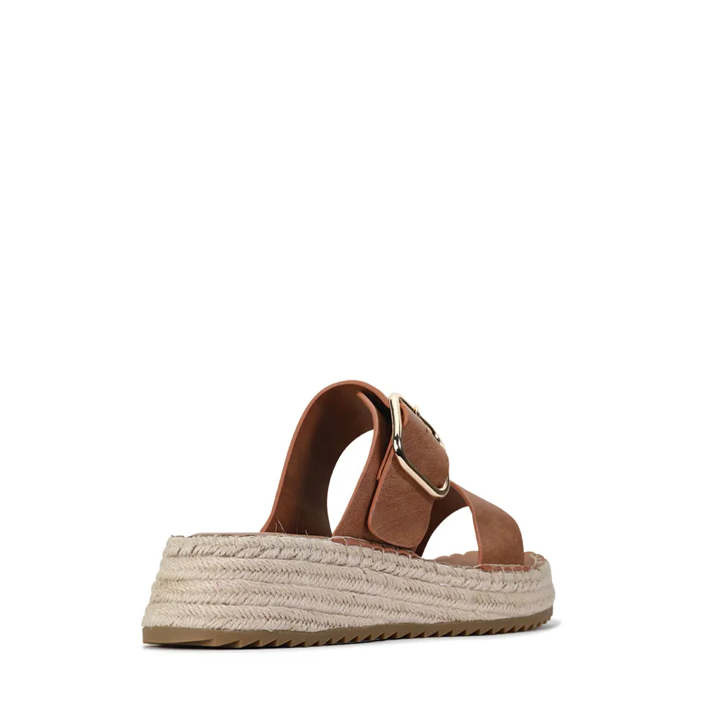 LUPA ESPADRILLE SANDALE À LANIÈRES