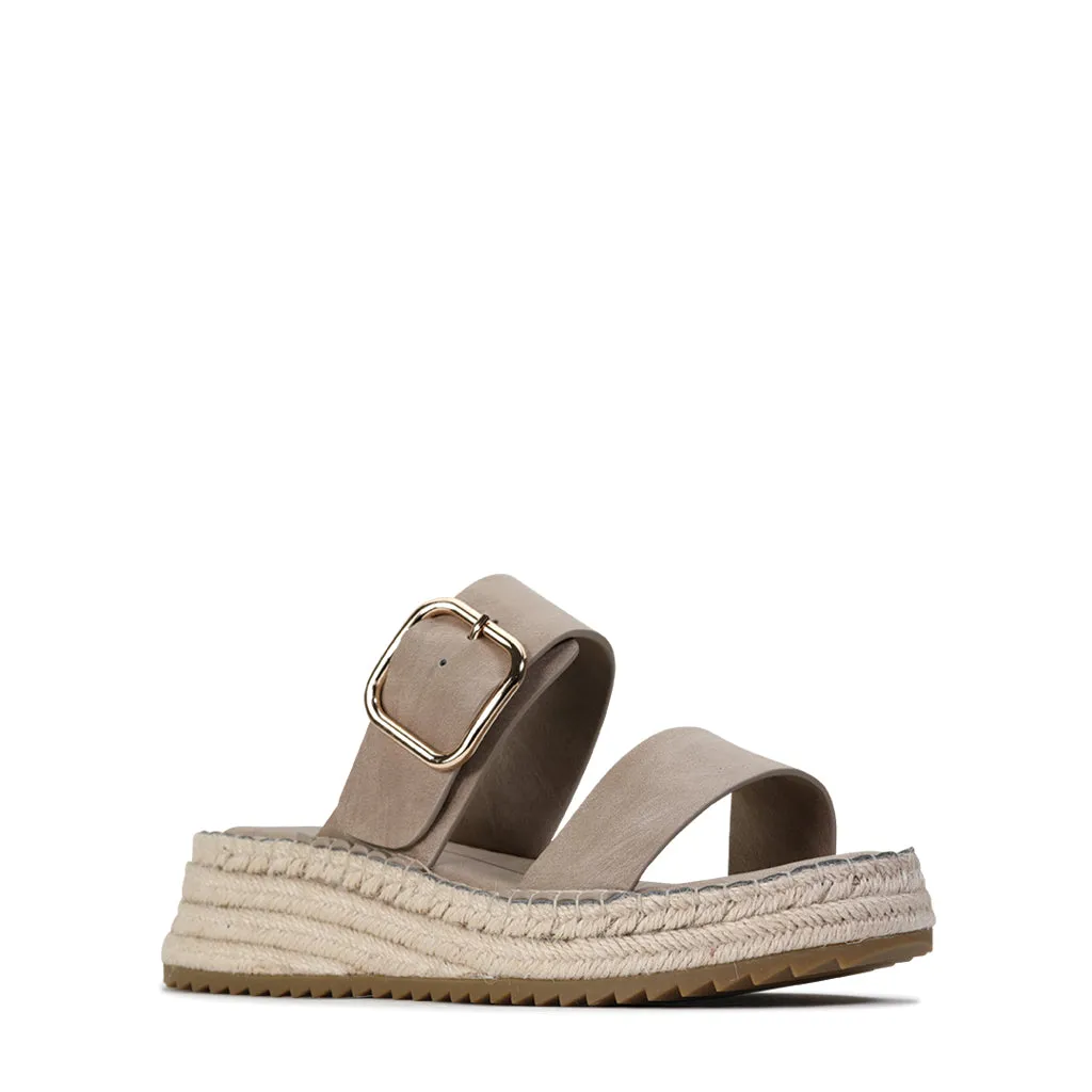 LUPA ESPADRILLE SANDALE À LANIÈRES