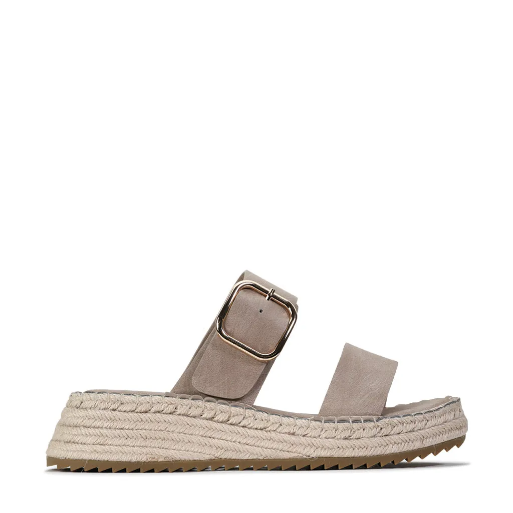 LUPA ESPADRILLE SANDALE À LANIÈRES
