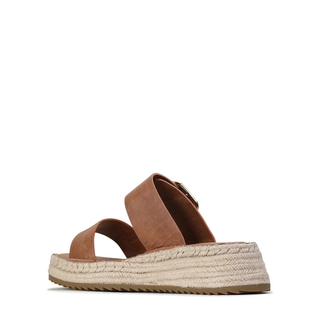 LUPA ESPADRILLE SANDALE À LANIÈRES