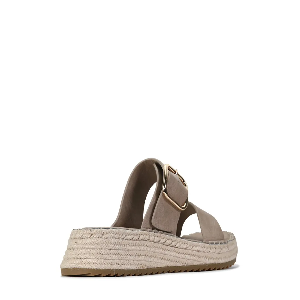 LUPA ESPADRILLE SANDALE À LANIÈRES