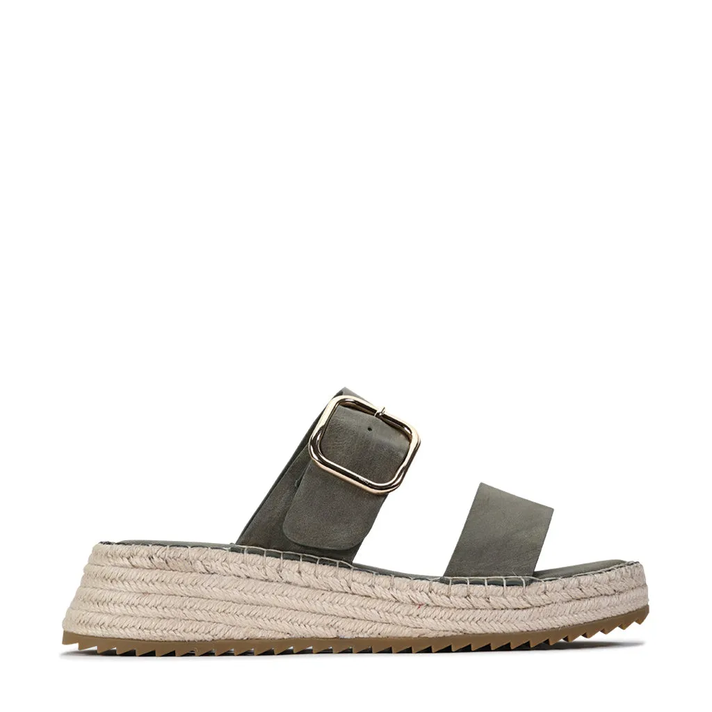 LUPA ESPADRILLE SANDALE À LANIÈRES