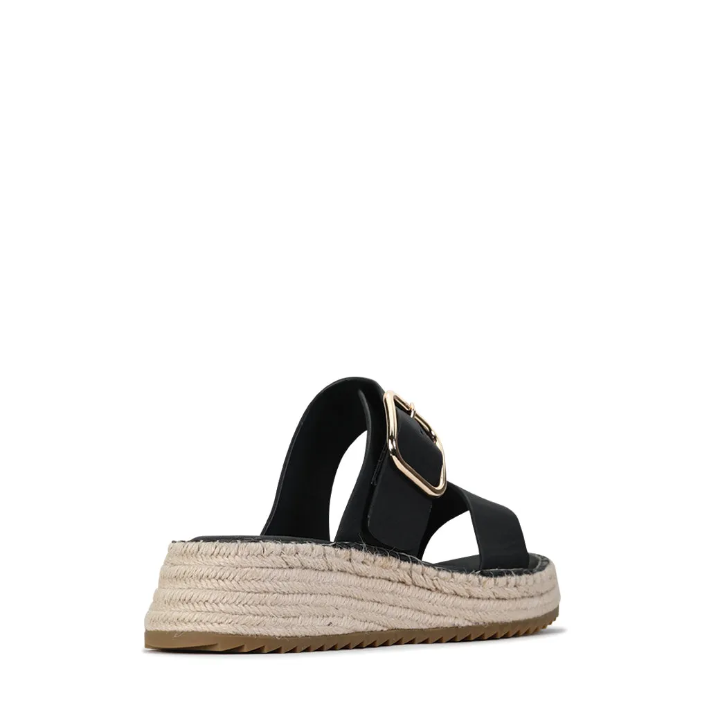 LUPA ESPADRILLE SANDALE À LANIÈRES