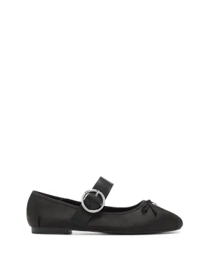 Ballerine Mesmerize Noir Satin