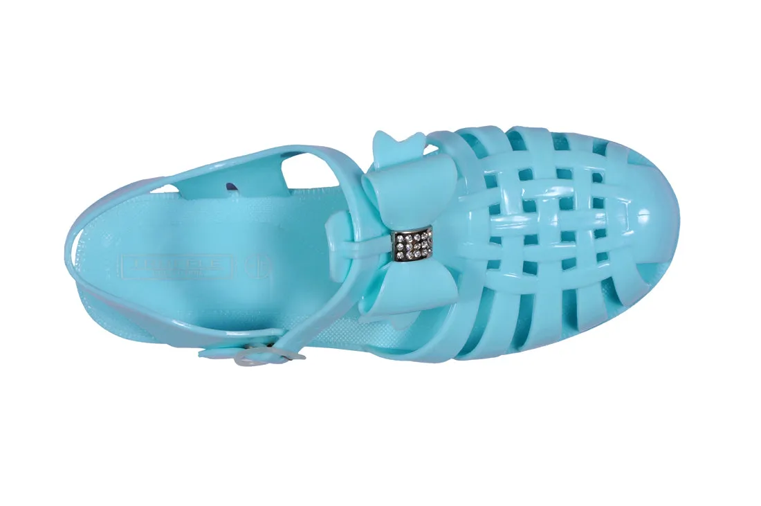 Chaussures plates menthe