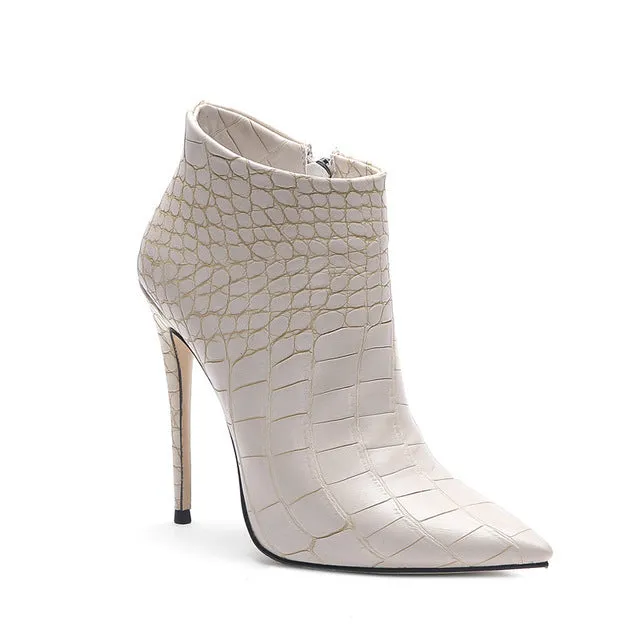 MORAZORA Bottines femme nouvelle arrivée 2020 à fermeture éclair bout pointu bottes automne hiver talons hauts élégants chaussures de fête mariage chaussures femme Fashion Nova Shoes