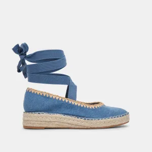 MORGAN FLATS JEAN BLEU