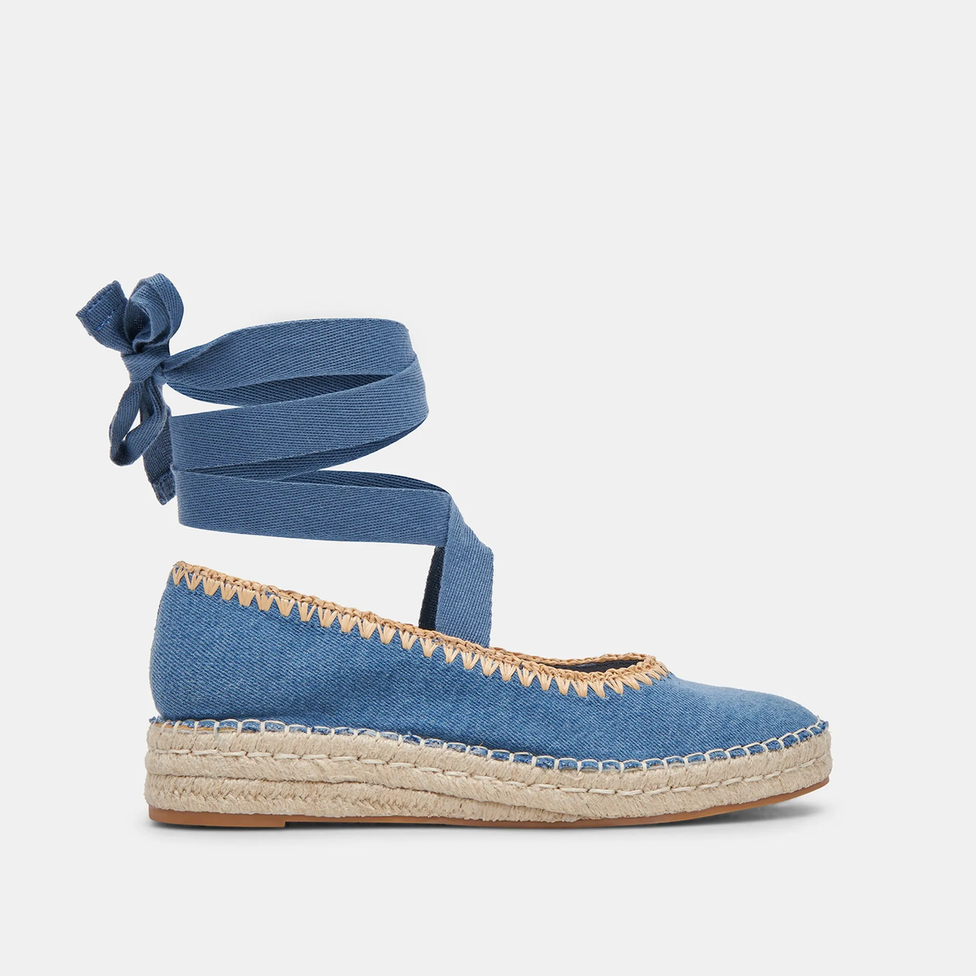 MORGAN FLATS JEAN BLEU