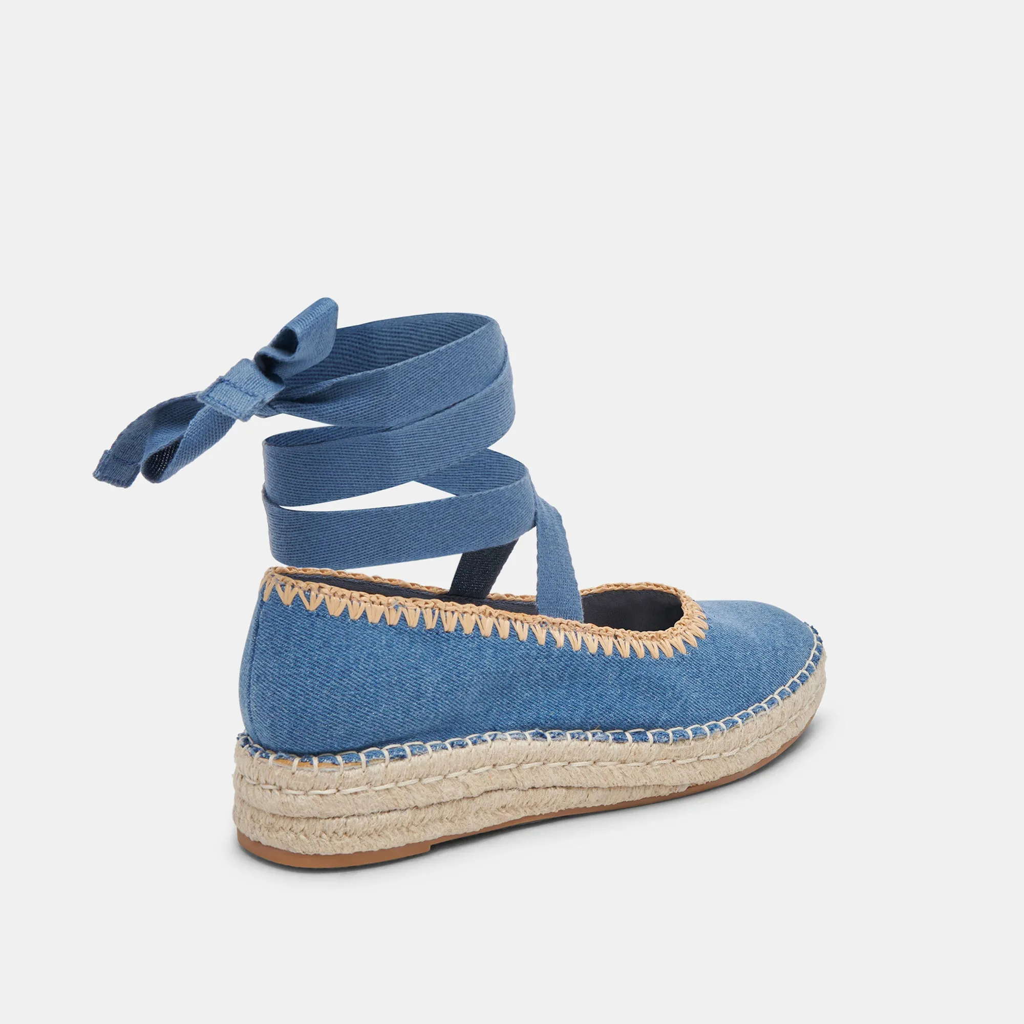 MORGAN FLATS JEAN BLEU