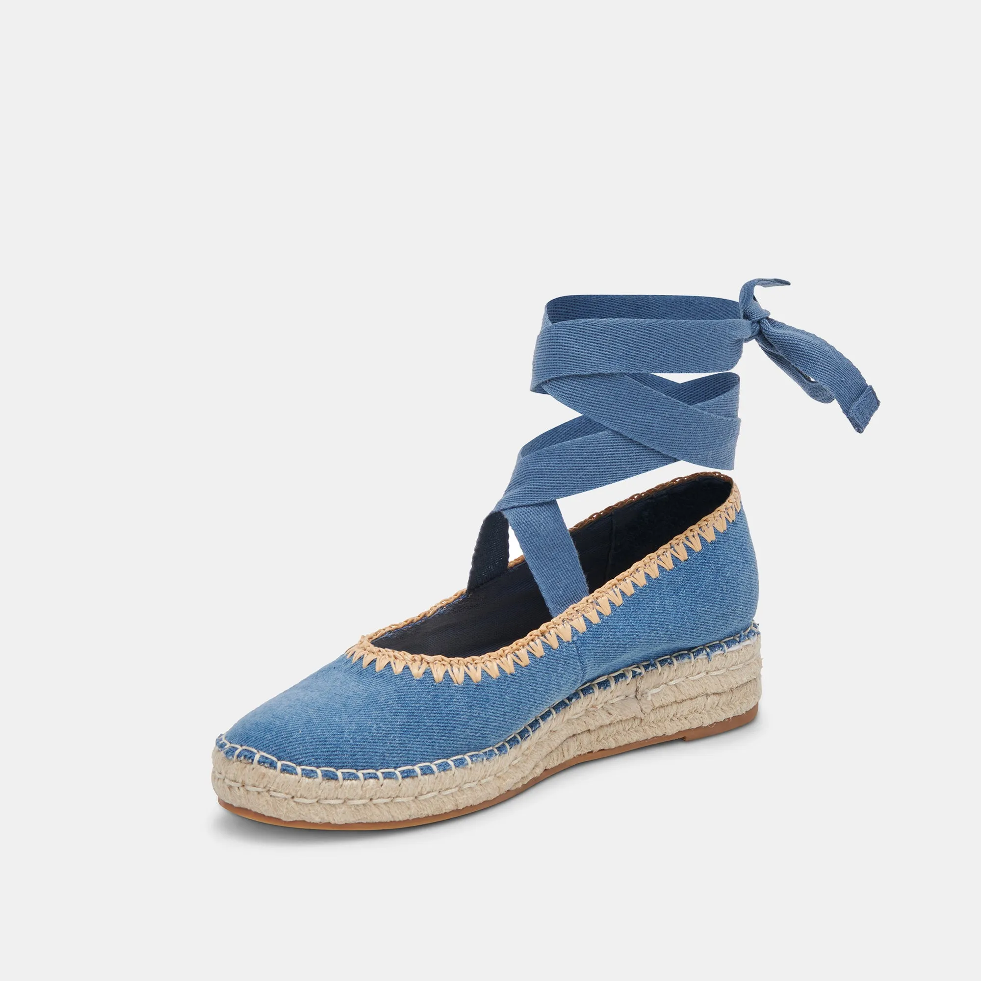 MORGAN FLATS JEAN BLEU