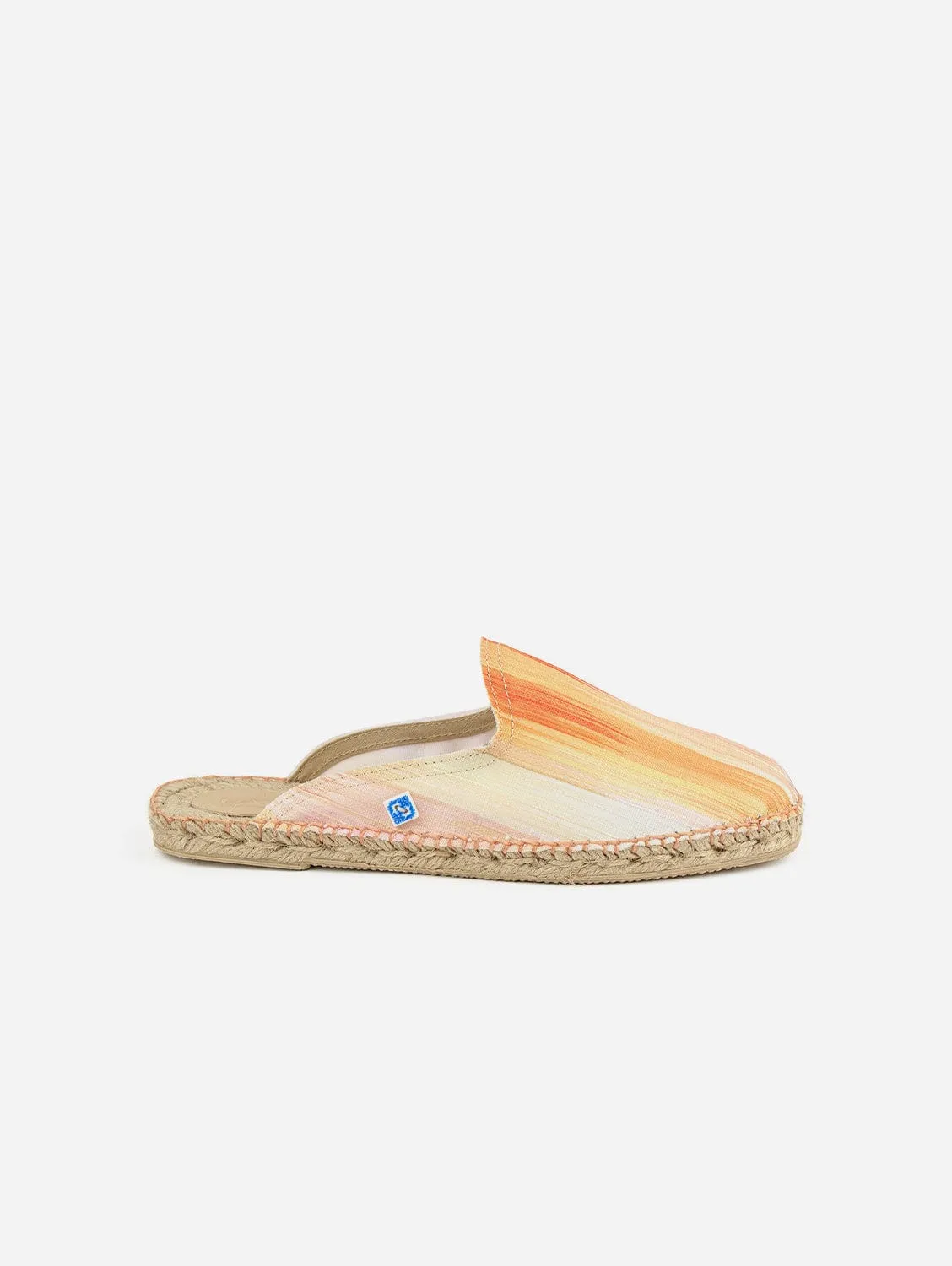 Mes Espadrilles Vegan Slide Dawn de My Mule | Orange