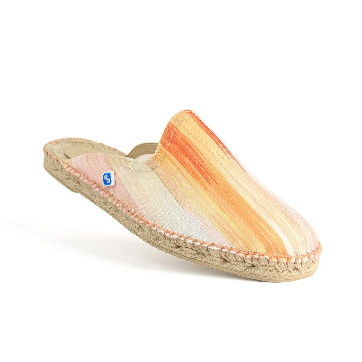 Mes Espadrilles Vegan Slide Dawn de My Mule | Orange