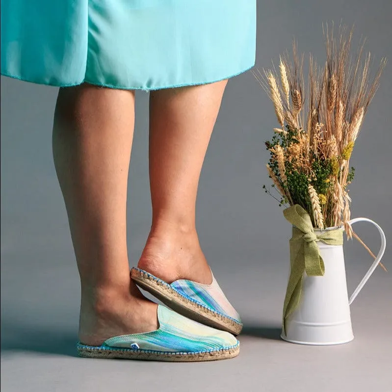Mes Espadrilles Vegan Slide Dawn de My Mule | Eau