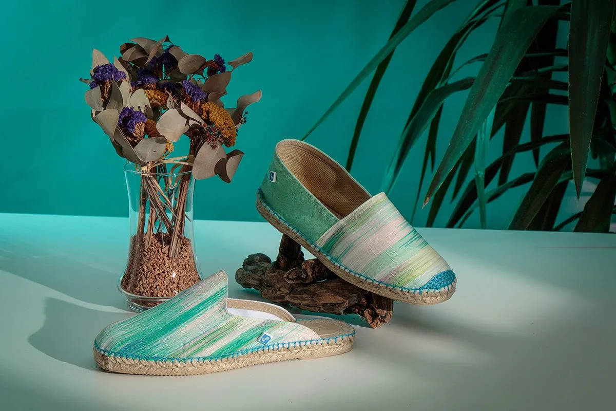 Mes Espadrilles Vegan Slide Dawn de My Mule | Eau