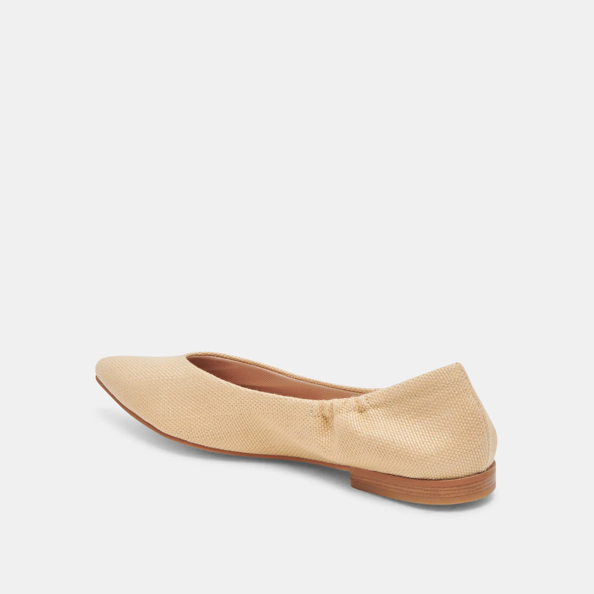 NADAV BALLET FLATS LT RAFFIA NATUREL
