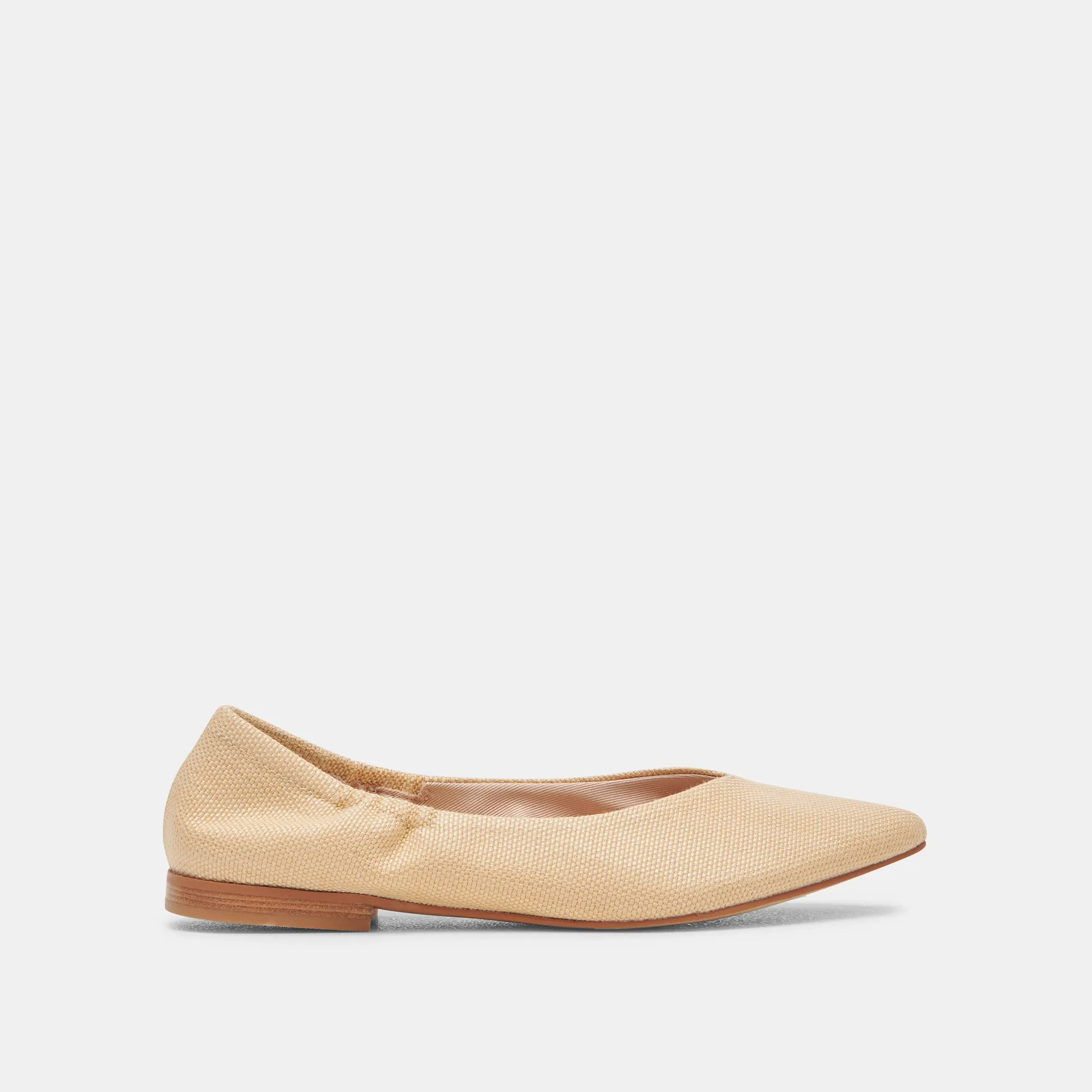 NADAV BALLET FLATS LT RAFFIA NATUREL