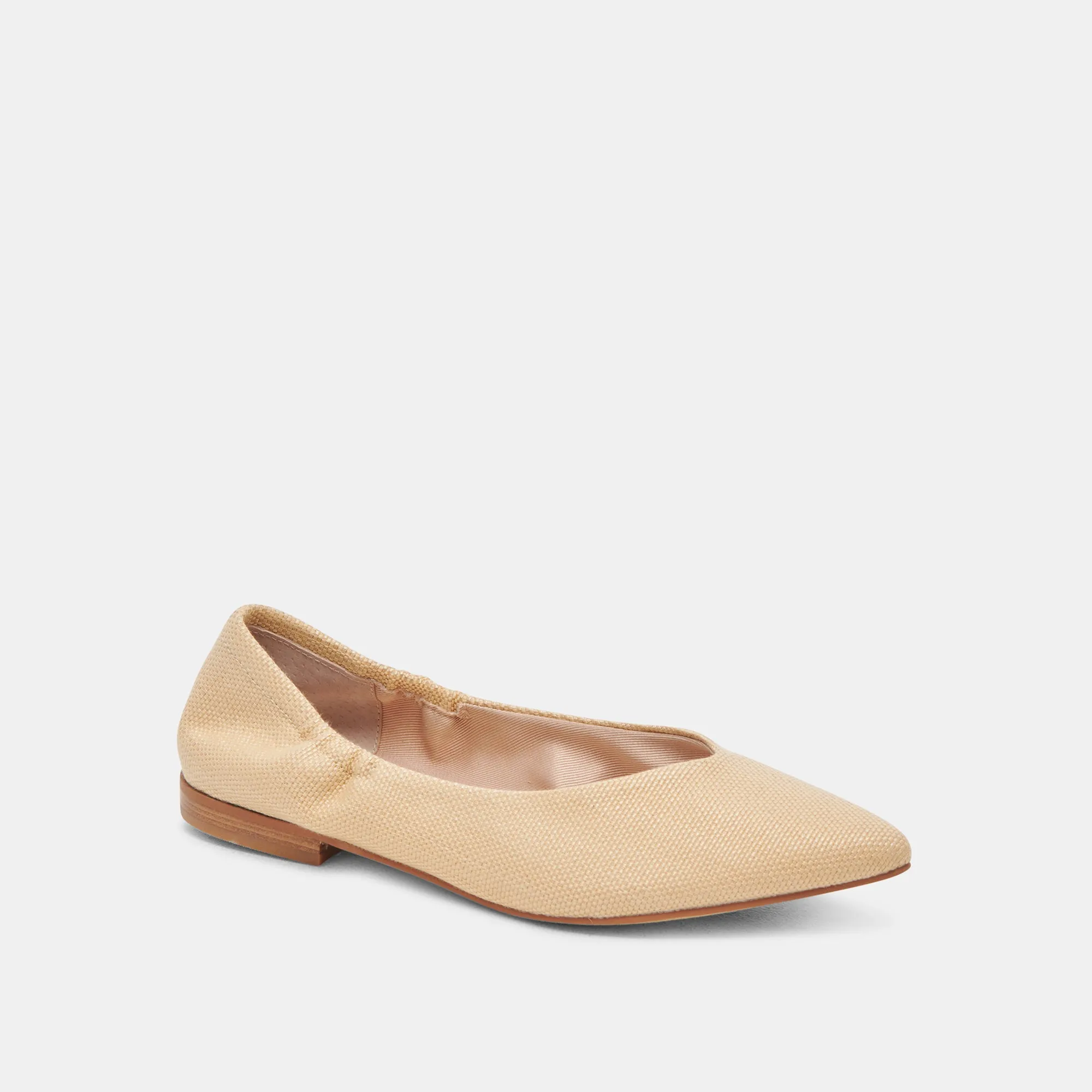 NADAV BALLET FLATS LT RAFFIA NATUREL