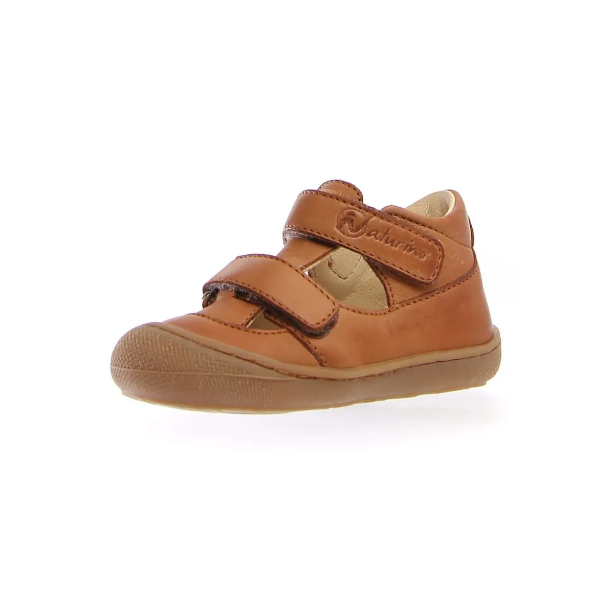 Chaussures Naturino pour tout-petits (Tailles 19-22) Cognac gonflé