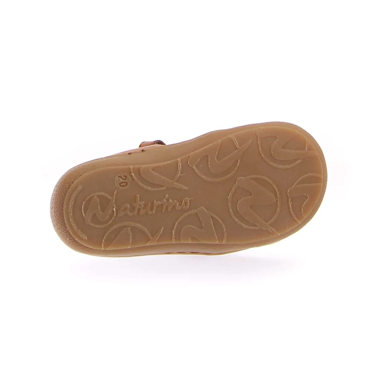 Chaussures Naturino pour tout-petits (Tailles 19-22) Cognac gonflé