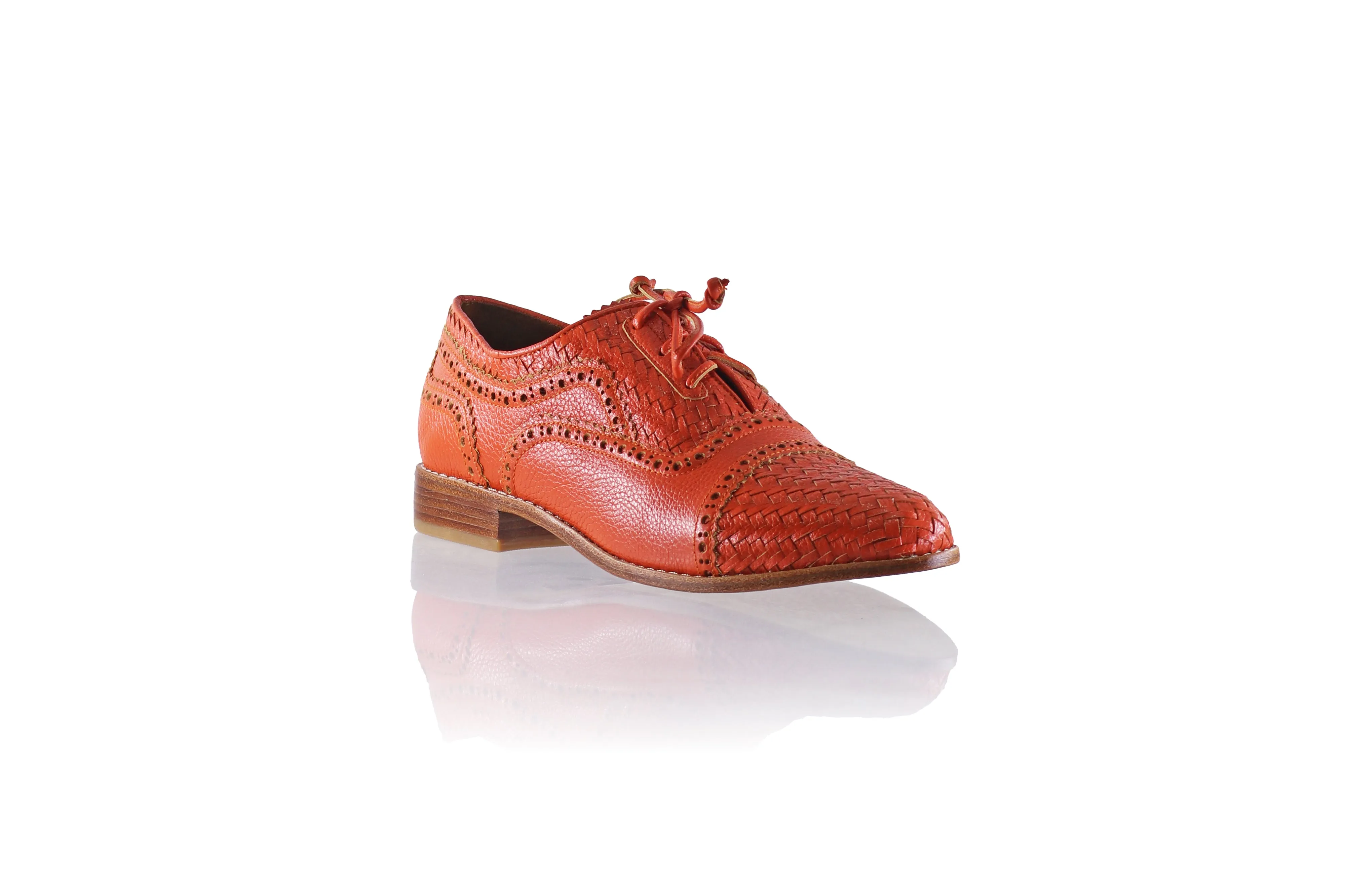 Nicola 25mm Plat - Orange BKK