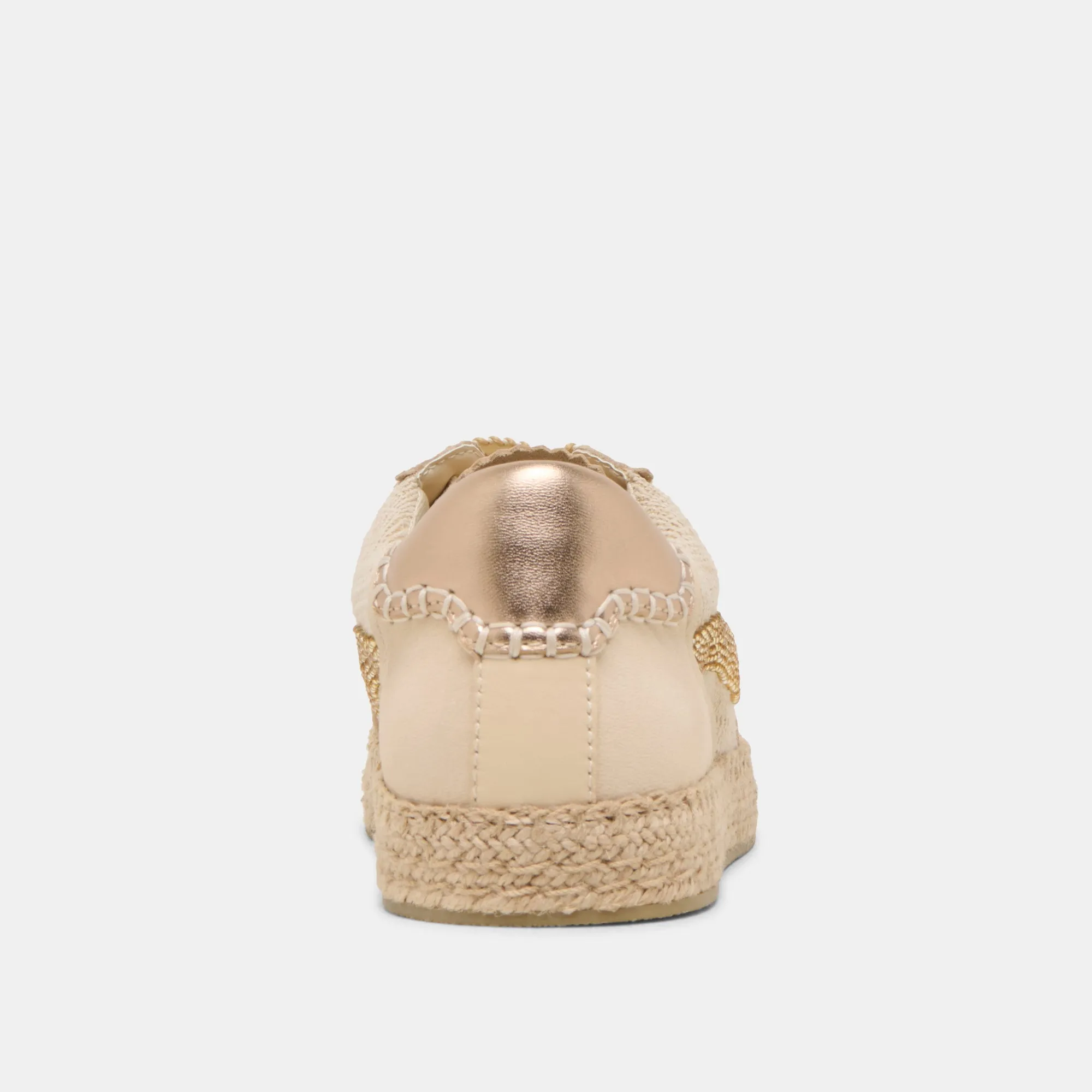 AVIS ESPADRILLES BASKETS PERLÉES DORÉ MULTICOLORE TOILE DE JUTE