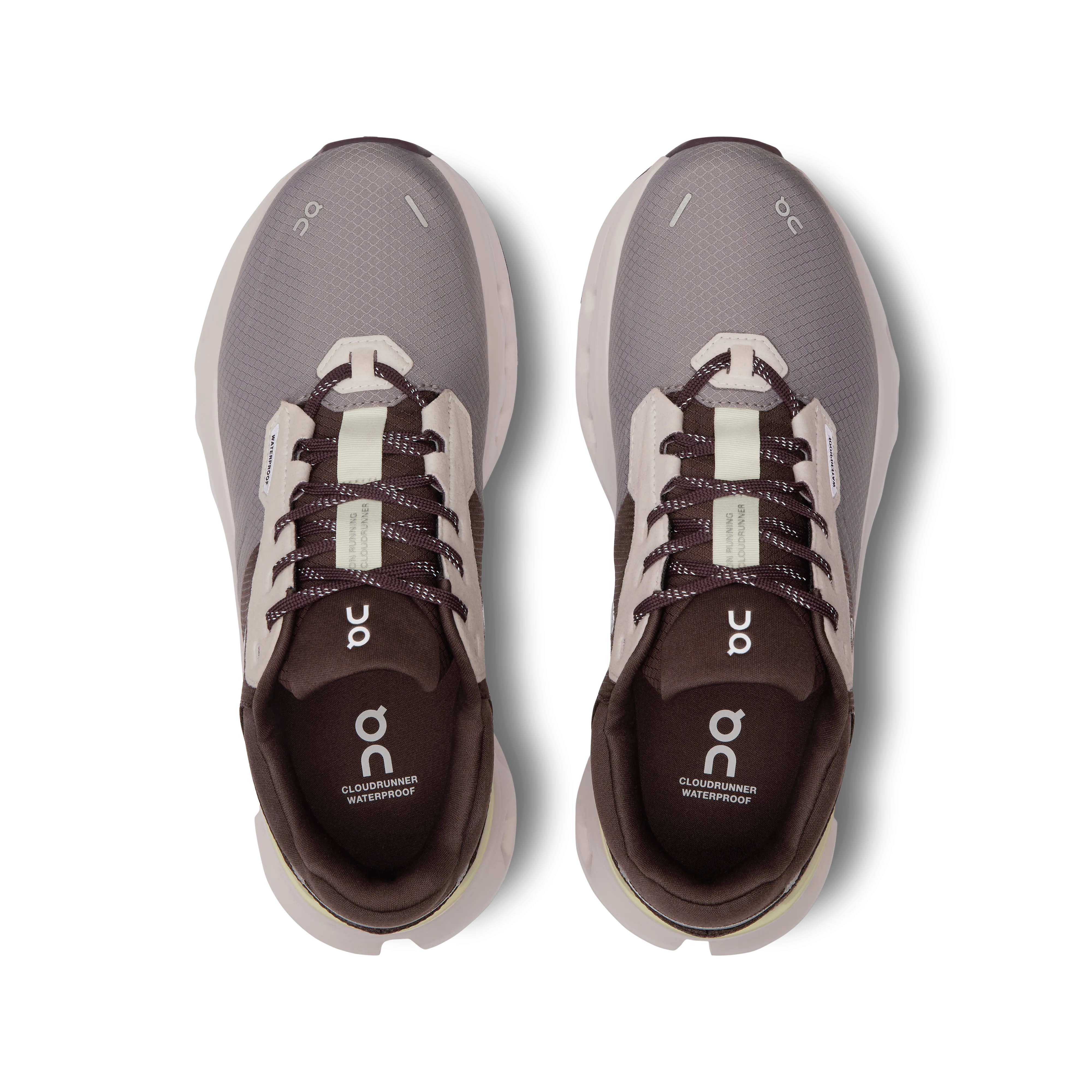 Chaussures Waterproof Cloudrunner 2 pour Femme On Running - Zinc / Verdure