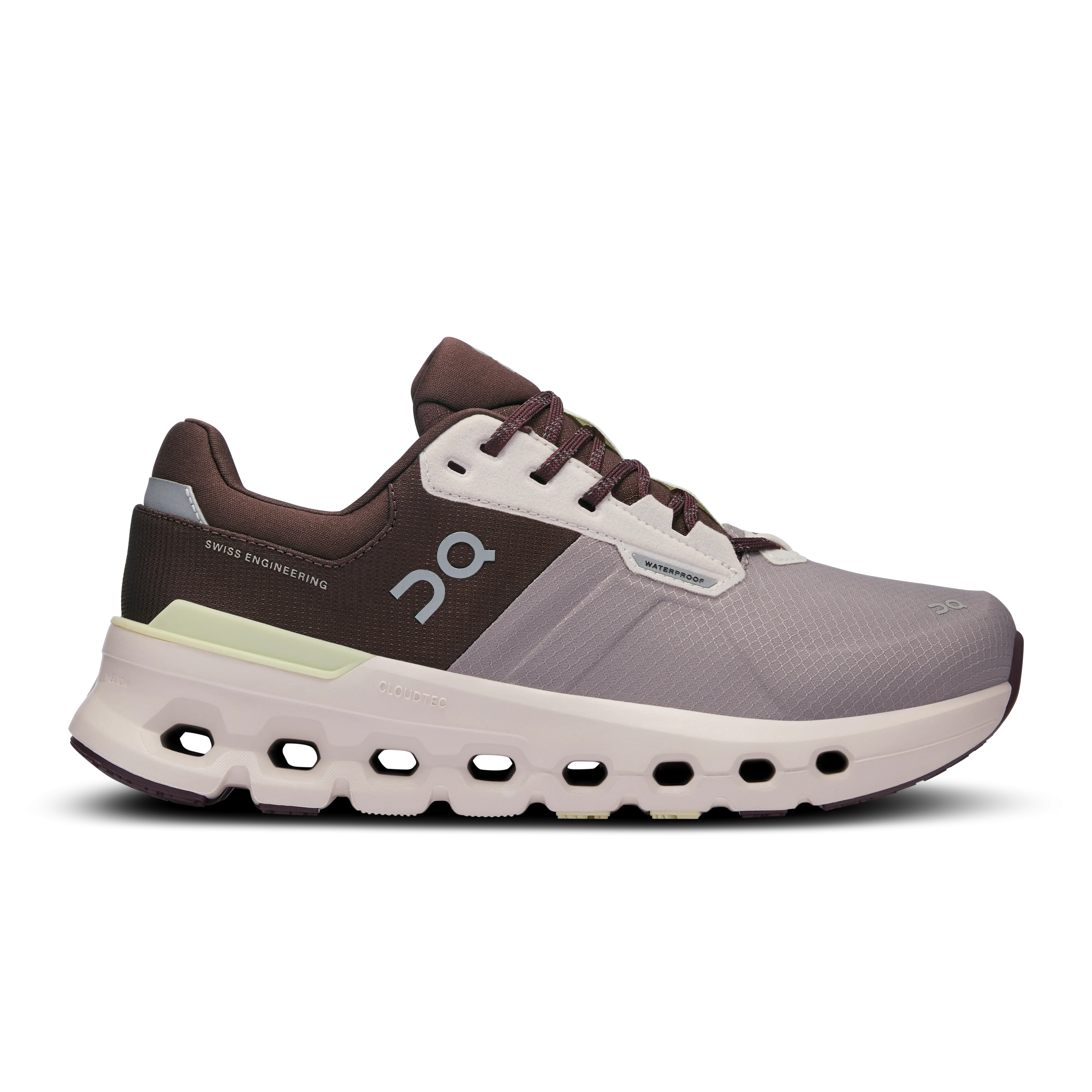 Chaussures Waterproof Cloudrunner 2 pour Femme On Running - Zinc / Verdure