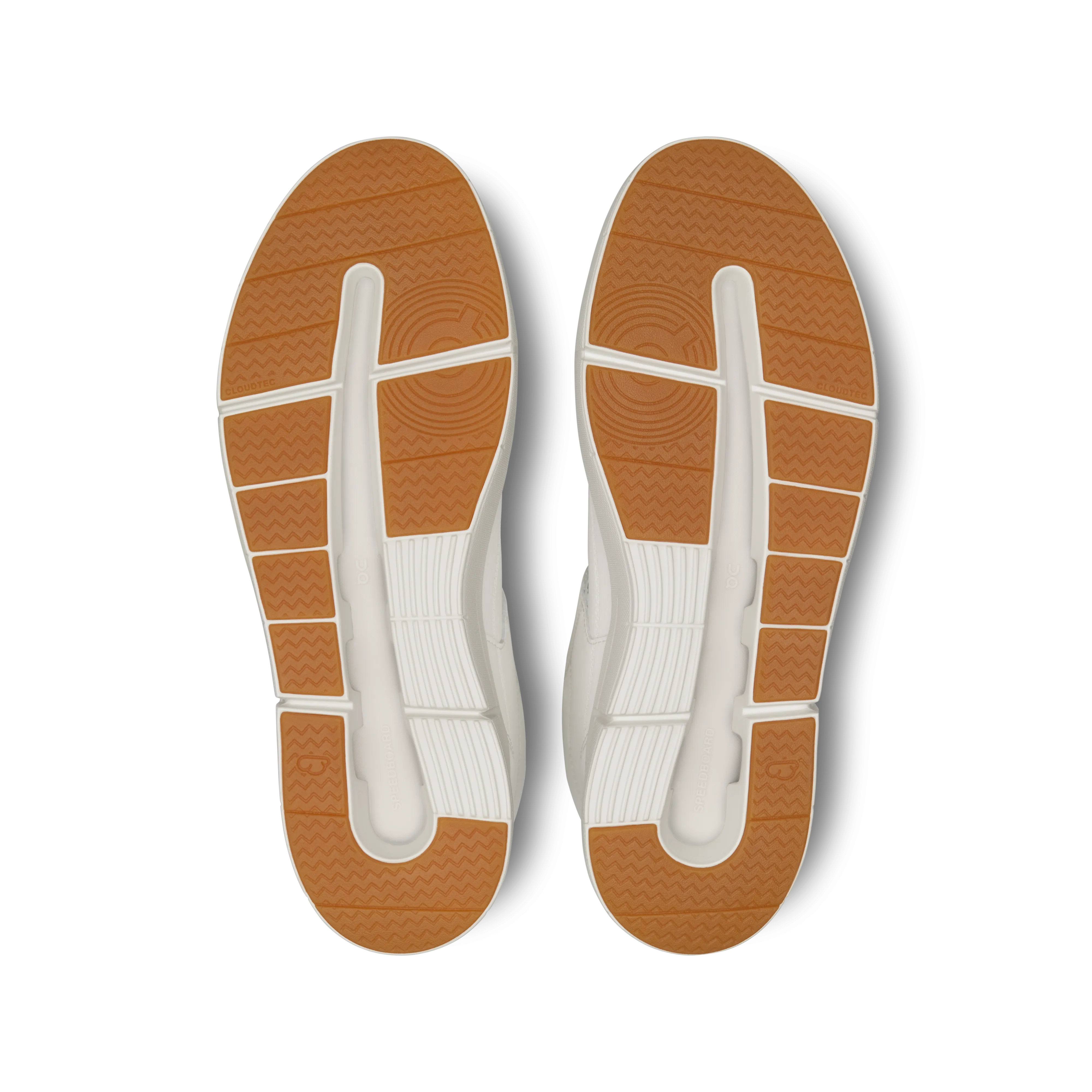 On Running Femme The Roger Clubhouse Mid Chaussures - Blanc / Sable