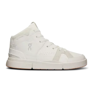 On Running Femme The Roger Clubhouse Mid Chaussures - Blanc / Sable