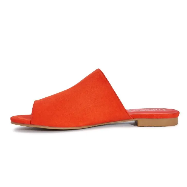 Mules plates orange