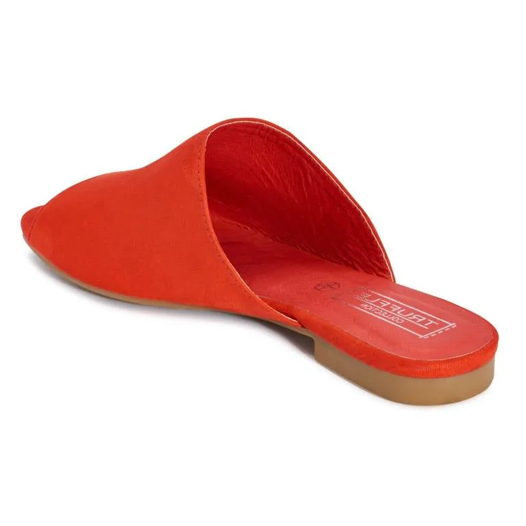 Mules plates orange