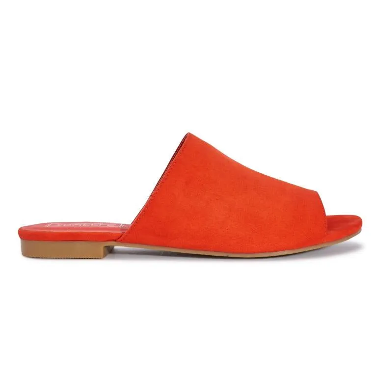 Mules plates orange