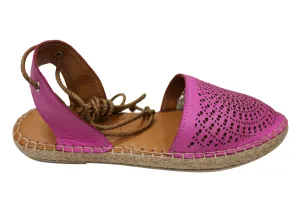 Sandales confortables Orizonte Katie pour femmes avec enroulement de jambe