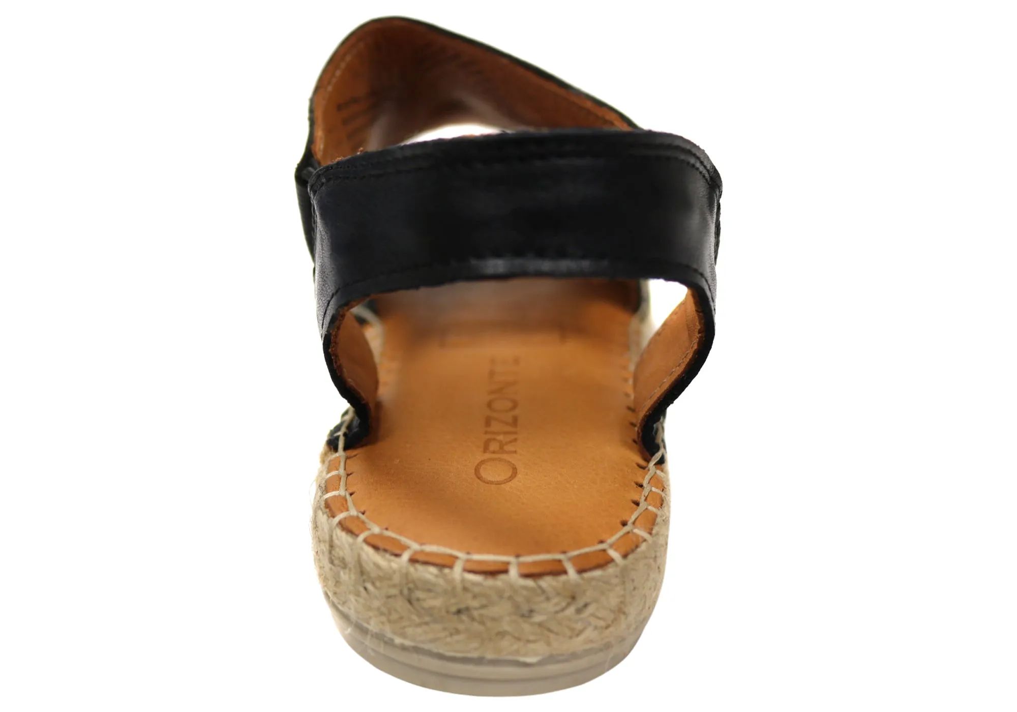Orizonte Katrina Sandales Espadrilles Confort en Cuir Européen pour Femme Orizonte Chaussures