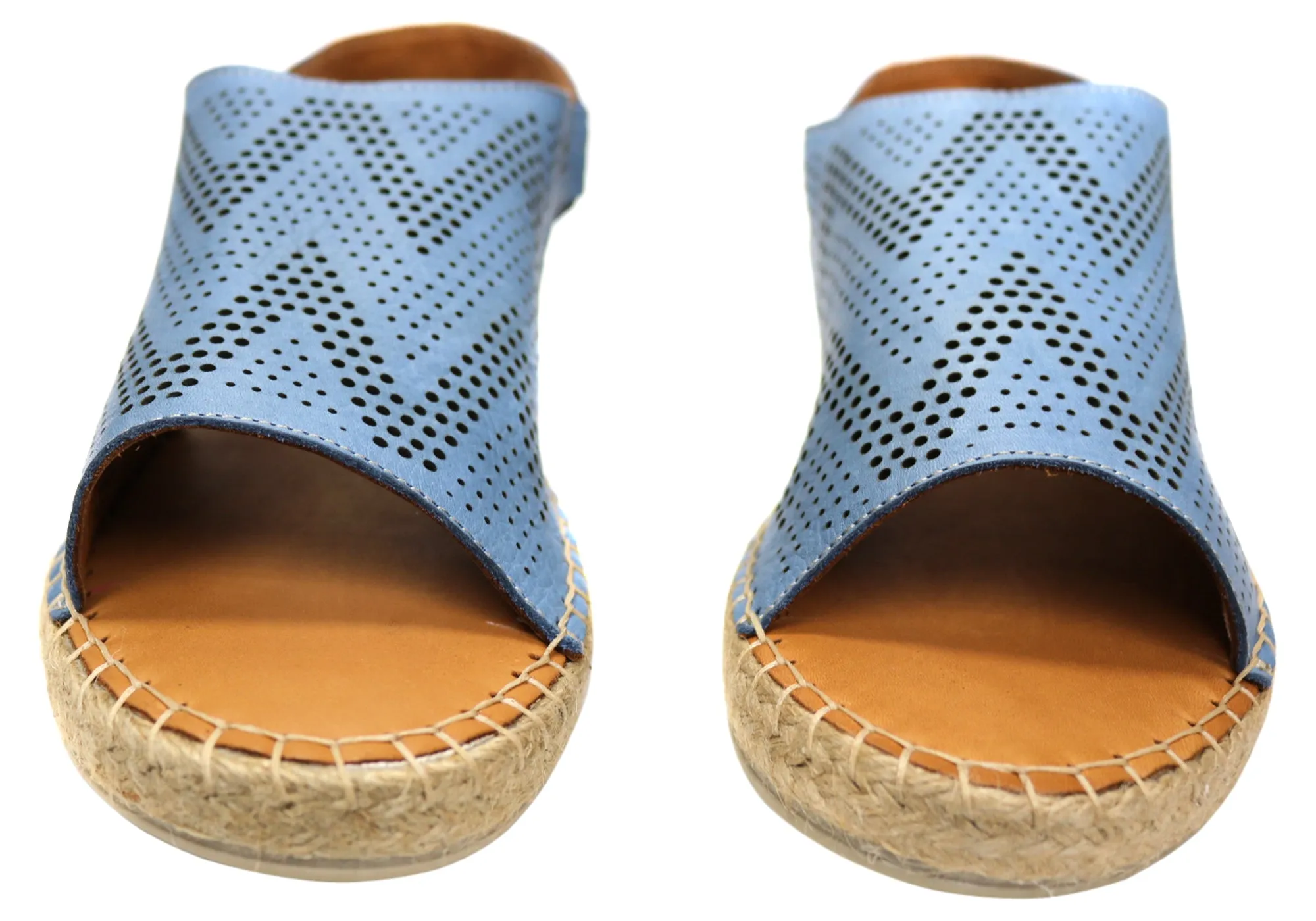 Orizonte Katrina Sandales Espadrilles Confort en Cuir Européen pour Femme Orizonte Chaussures
