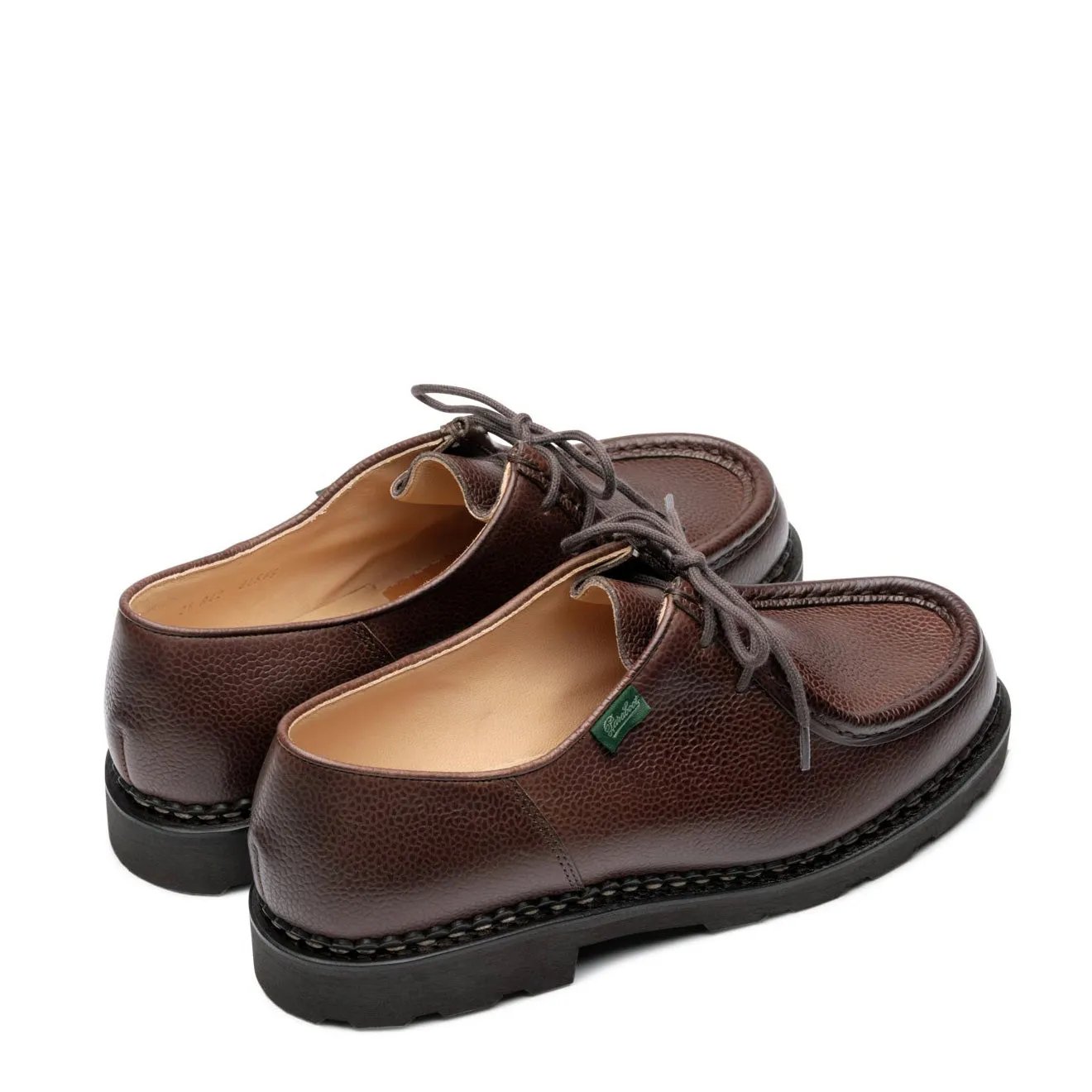 Chaussure Paraboot Michael Marche II en cuir brun grainé