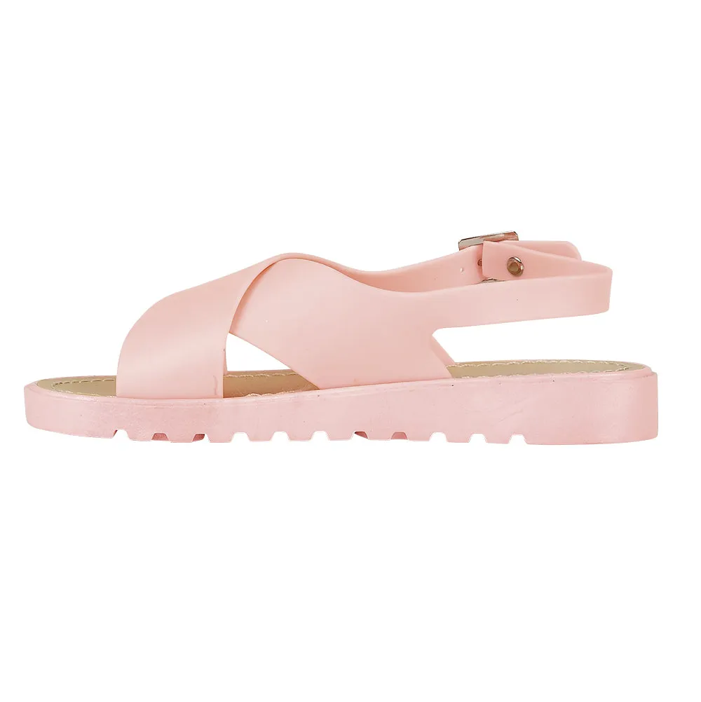 Chaussures Plates Roses